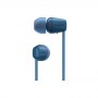 Sony WI-C100 Wireless In-Ear Headphones, Blue Sony | WI-C100 | Wireless In-Ear Headphones | Wireless | In-ear | Microphone | Noi - 3